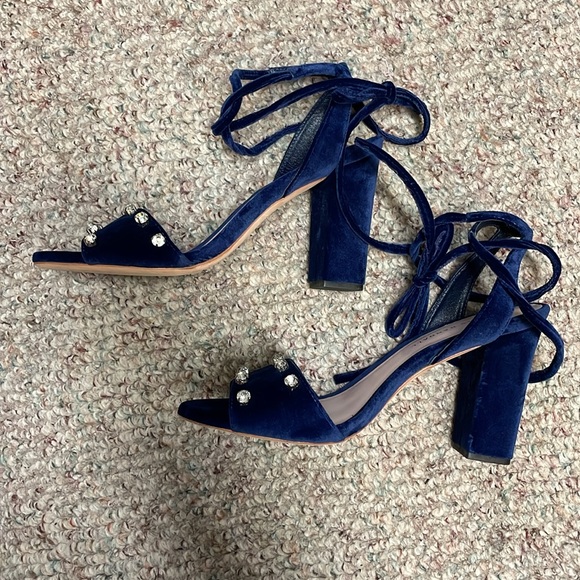 Loeffler Randall velvet diamond heels - Picture 5 of 10